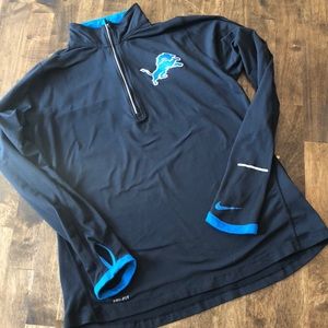 Detroit lions nike pullover women’s large